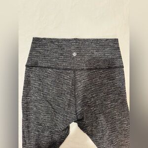 lululemon athletica Black & Gray Marled High-Rise Leggings